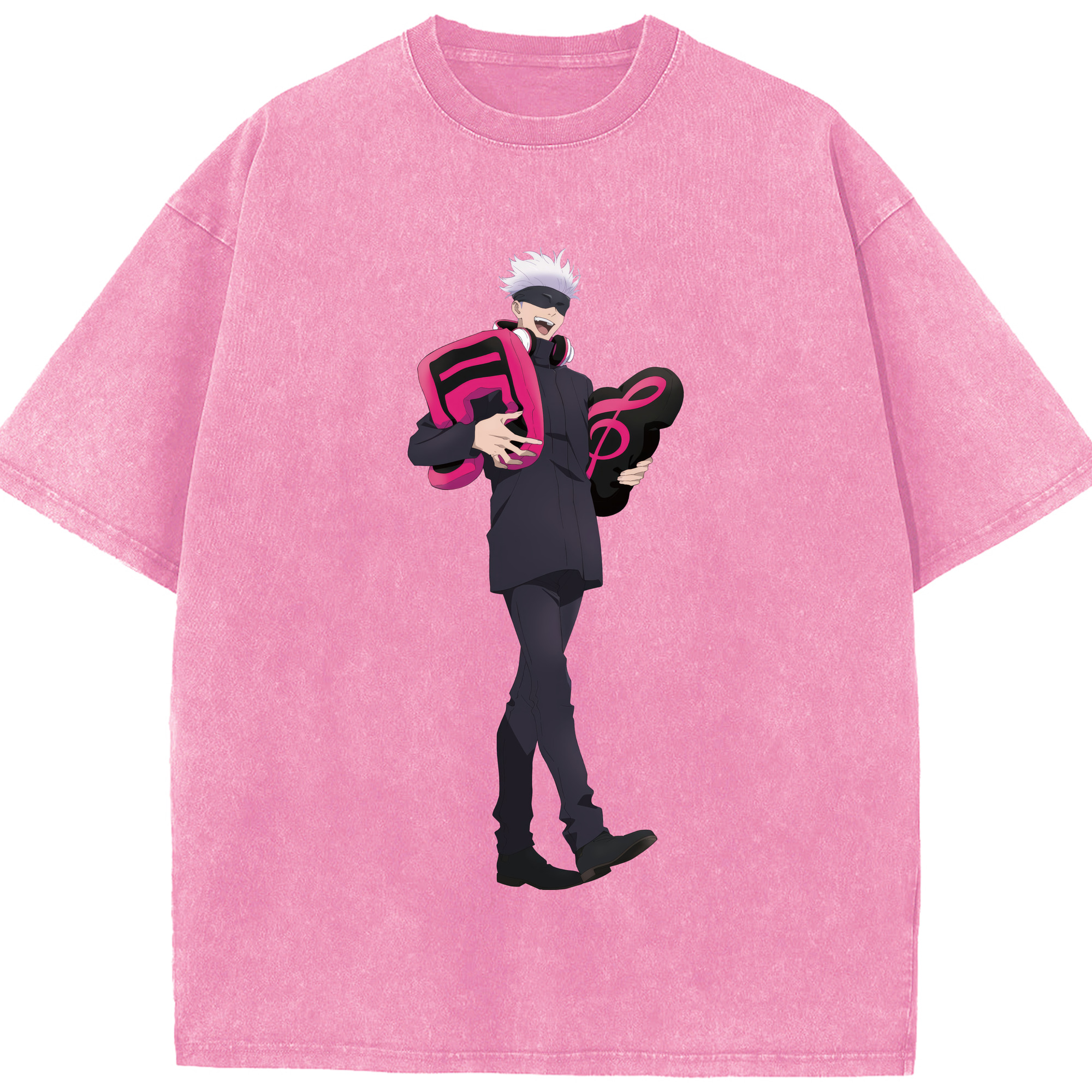 （画像用） 呪術廻戦 Jujutsu Kaisen 綿100% ヴィンテージ風 半袖Tシャツ（フロントプリント）